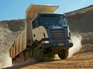 Scania G380 8x4 Tipper 2005 года